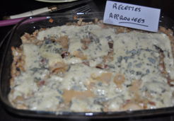 Gratin de crozets à la fourme d'Ambert - Delphine D.