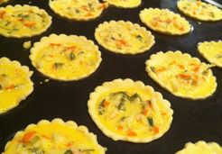 Minis tartelettes crabe/curry - Vanessa B.