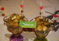 coupe Cupidon kiwi ananas saint valentin - Amandine W.