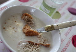 Potage crème d'oignons de Saint Brieuc - Marina S.