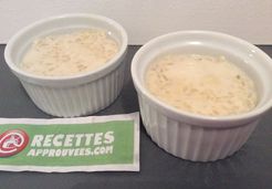 Riz au lait à la vanille - Adeline A.