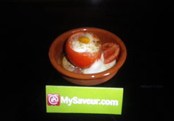 Cocotte oeuf tomate - Christiane C.