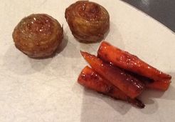 Petits artichauts et carottes caramélisés - Stéphanie M.
