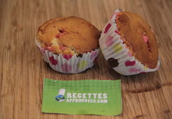Muffins aux pralines roses - Amandine W.