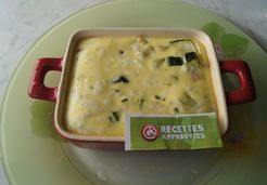 Flan aux courgettes - Celine T.