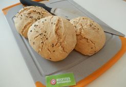 Petits pains sans pétrissage - Raphaelle M.