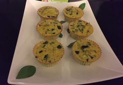 Mini-clafoutis de courgettes au curry - Najwa N.