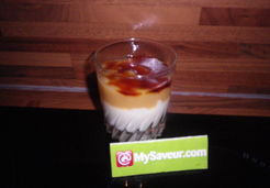 Verrine semoule compote caramel - Christiane C.