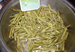 Haricots verts à l'ail et au citron - Marie T.