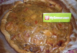 Tarte rhubarbe pommes - Christiane C.