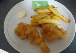 Poisson et frites (fish and chips) - Nadine P.