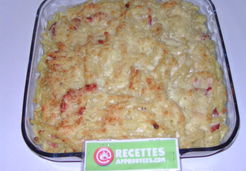 Gratin de macaronis à la béchamel - OLIVIA L.