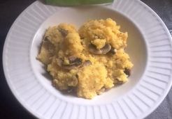 Polenta aux champignons - MARYSE M.