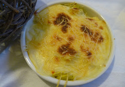 Gratin de courgettes au saumon fumé au thermomix ou sans  - Alexandra A.