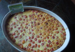 Clafoutis cerises amandine - Marie T.