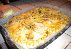 Pizza au saumon - Houria L.