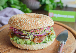 Bagel avocado kebab - FRANCE KEBAB