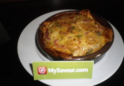 Tarte poireaux et lardons - Christiane C.