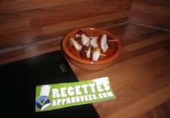 Brochettes St Jacques et chorizo - Christiane C.