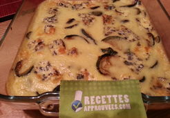 Clafoutis de courgettes à la fourme d'Ambert - Delphine A.