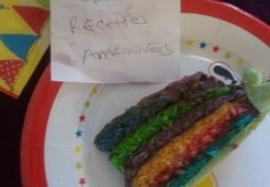 gâteau multicolore - Kalliopi K.
