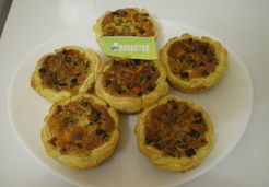 mini tartelettes aux legumes - Sandra T.