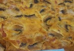 Quiche champignons lardons - Severine H.