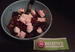 Salade de betteraves au basilic  - Adeline A.