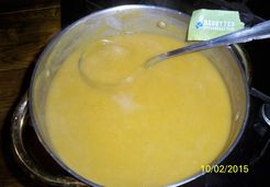 Soupe de patate douce et haricots verts - Géraldine M.