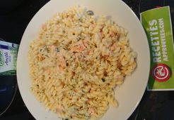 Pâtes au saumon fumé - Najwa N.