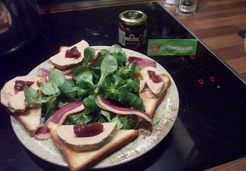 Salade gourmande au foie gras  - Lynda T.