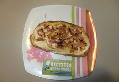 Bruschetta façon flammenkueche - Emilie B.