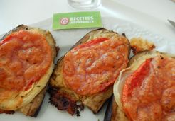 Tartine d'aubergine au four  - Raphaelle M.