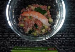 Tartare saumon asiatique - MILVIA H.