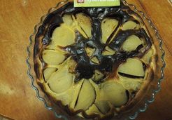 Tarte poire et chocolat - Adèle C.