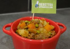 Cocottes de légumes au boeuf haché - Vero M.