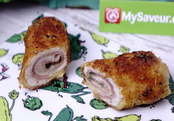 Cordon bleu roulé façon nem - Pierrot C.