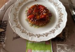 Tarte tatin de tomates cerises  - Alwena L.