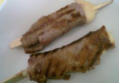 Brochettes de boeuf au fromage - Laurence D.