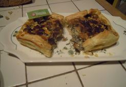 Tarte aux champignons et foie gras - Marie T.