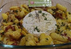 Gratin de pommes de terre, lardons & Coulommiers - Isabelle K.