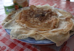 Crêpes au lait de noisette - Marina S.