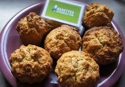 Muffins au beurre de cacahuètes - Nathalie O.