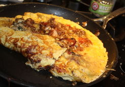 Omelette à l'escabèche : Sardines et thon  - Marina S.