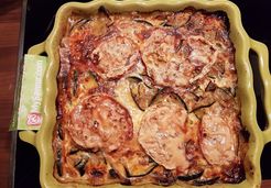 Gratin de courgettes au Bresse Bleu  - Lynda T.