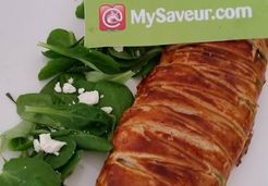 Tresse feuilletée aux épinards - Mélanie T.
