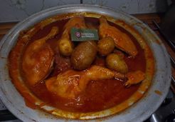 Tajine de poulet à la tomate - Solange F.