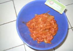 Fondue de fenouil tomaté au chorizo (thermomix) - Marie T.