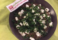 Lentilles à la feta - Najwa N.