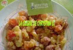 repas express " pdterre petites saucisses " - Christiane C.